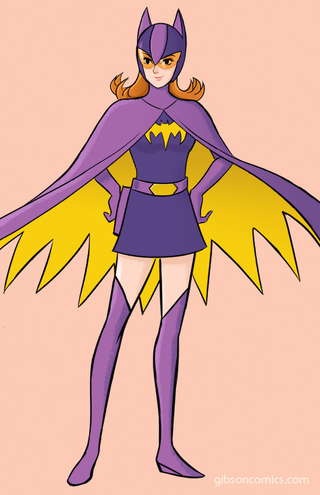 Illustration for article titled How Is This Amazing Gatchaman/Batgirl Mashup Not a TV Show Yet